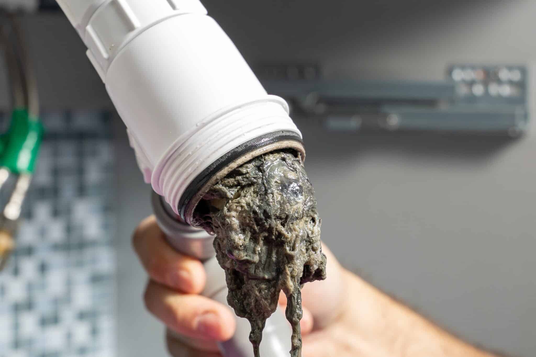Blockage in the pipes, Sewer lines.