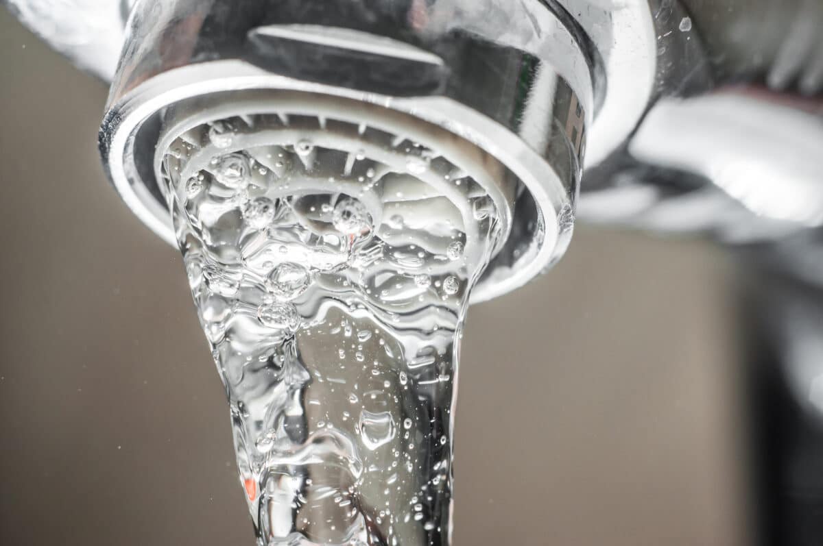 Faucet Aerator for saving water consumption.