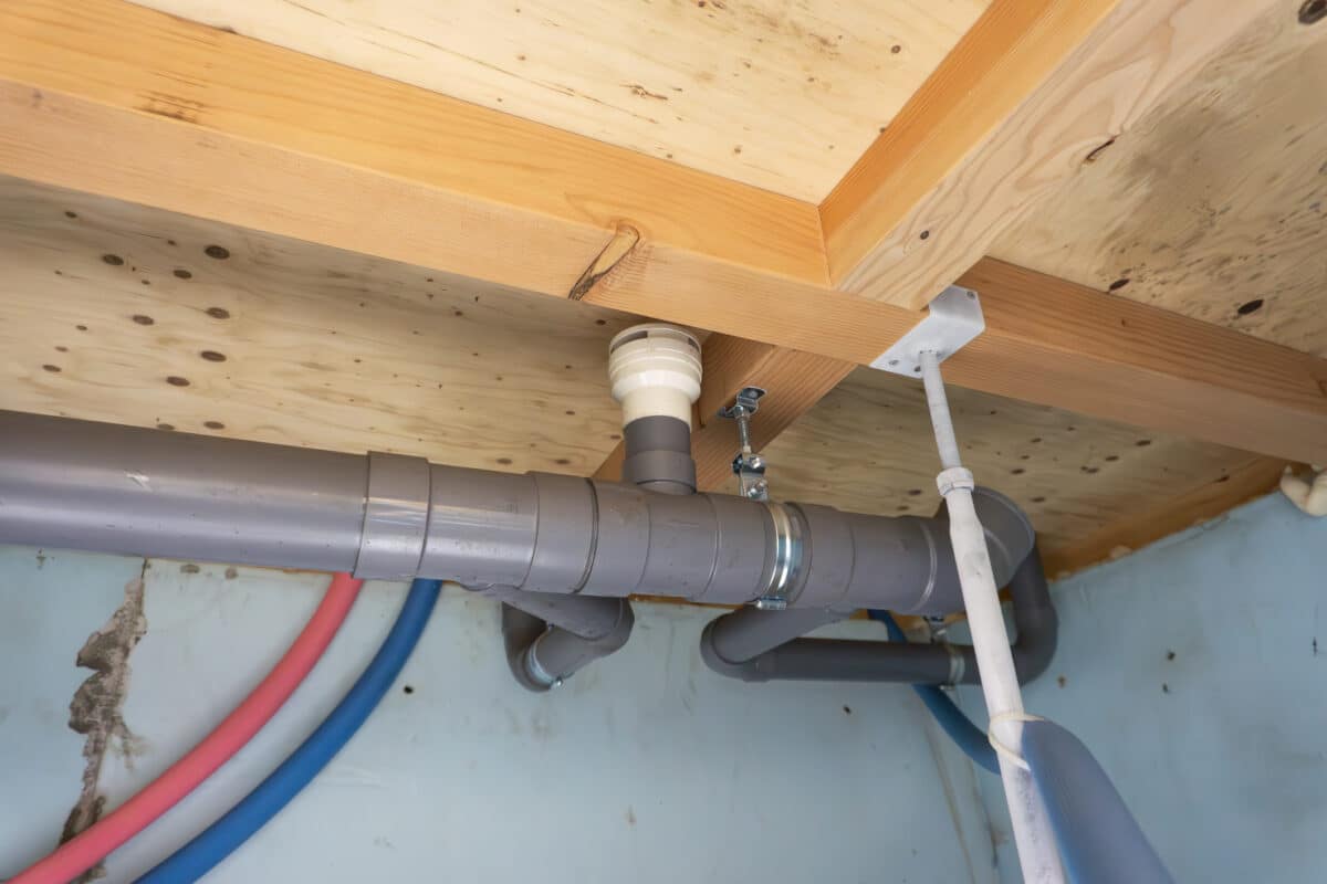 Plumbing Vents Installation.