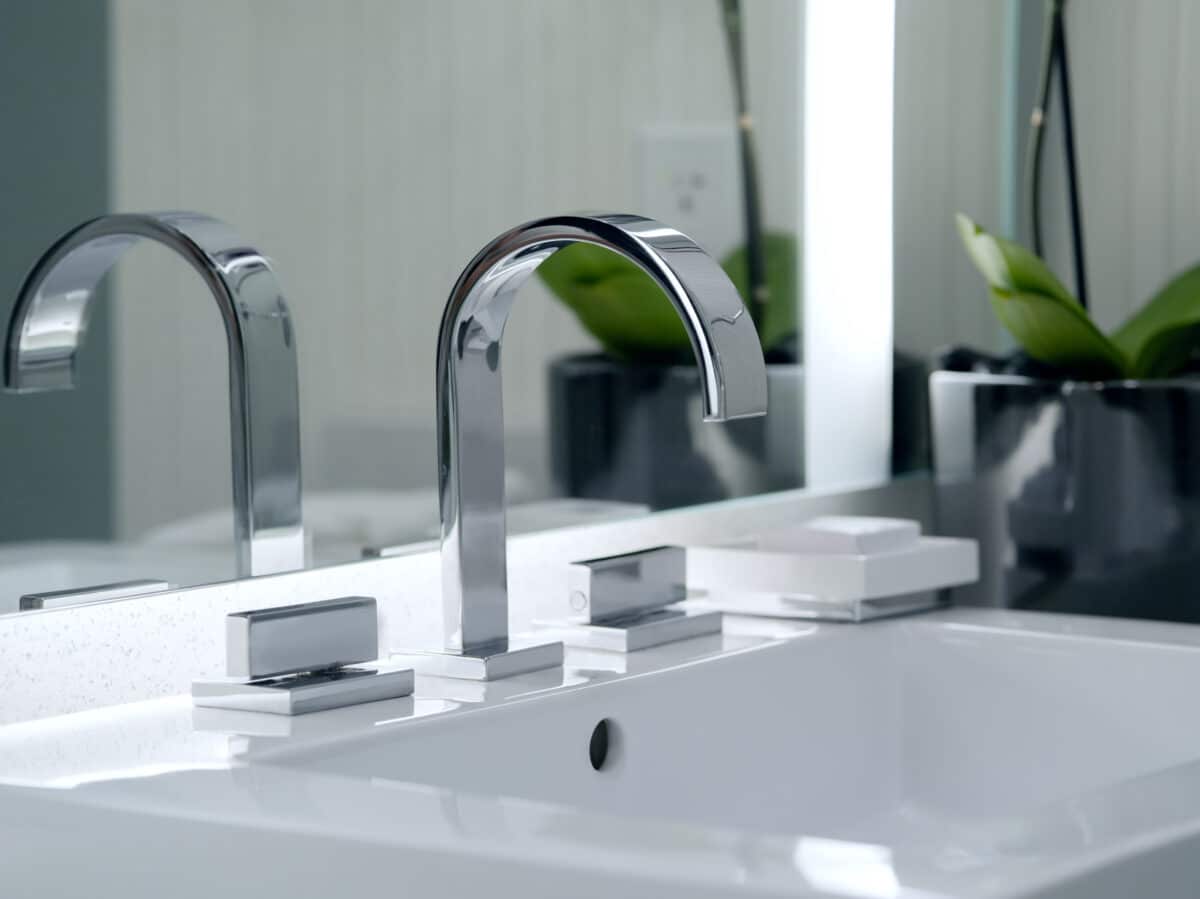 Modern Plumbing Fixtures.