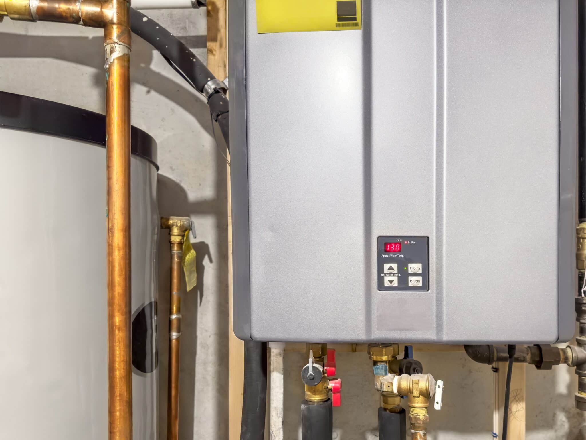 Tankless Water Heater Installation.
